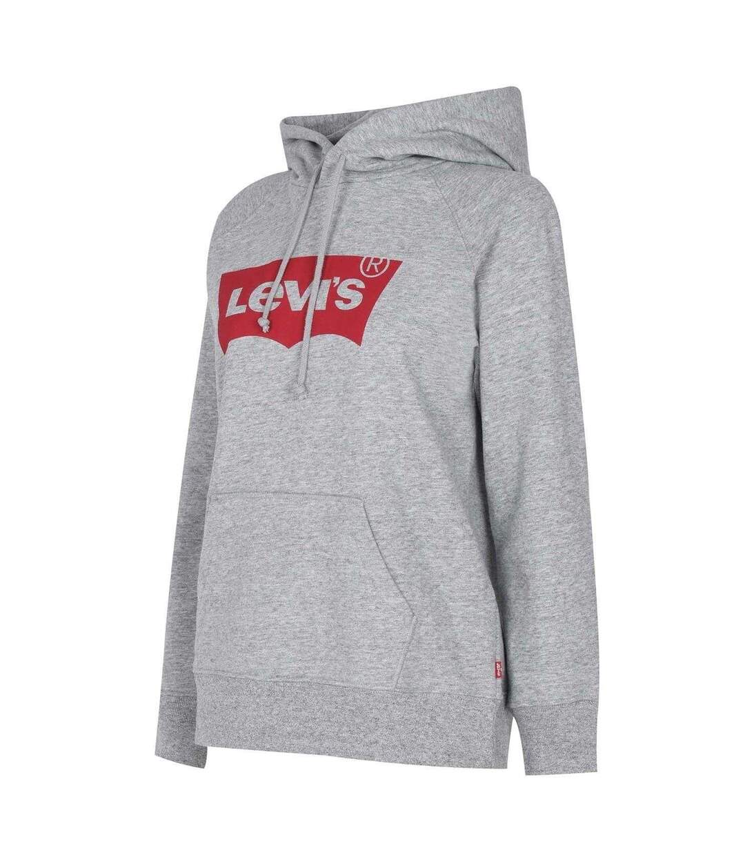 Sweat À Capuche Motif/style Aile De Chauve-souris Et Logo Oth Femme Gris Levis-4