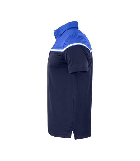 Polo Seaback Homme Bleu Marine Foncé Bleu Roi Cutter & Buck