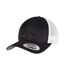 Casquette Motif/style Deux Tons Noir Blanc Flexfit-1