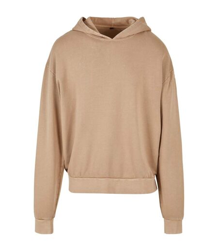 Sweat À Capuche Adulte Beige Build Your Brand