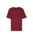 Mens Bubble Jacquard Regular T-shirt Brown Boss-1