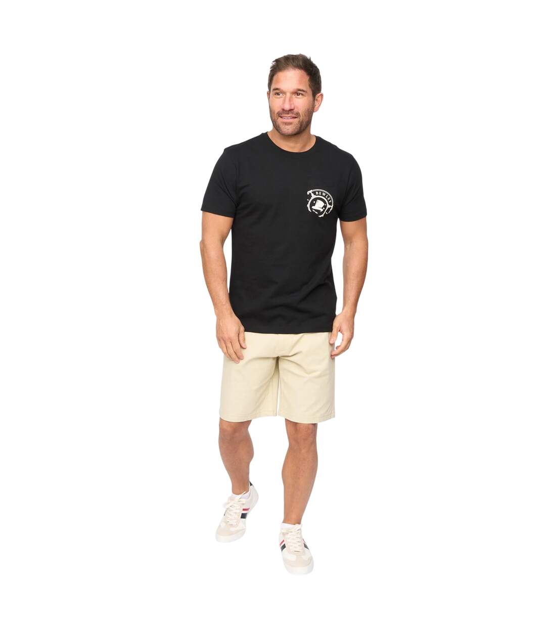T-shirt Kinson Homme Noir Bewley & Ritch-4