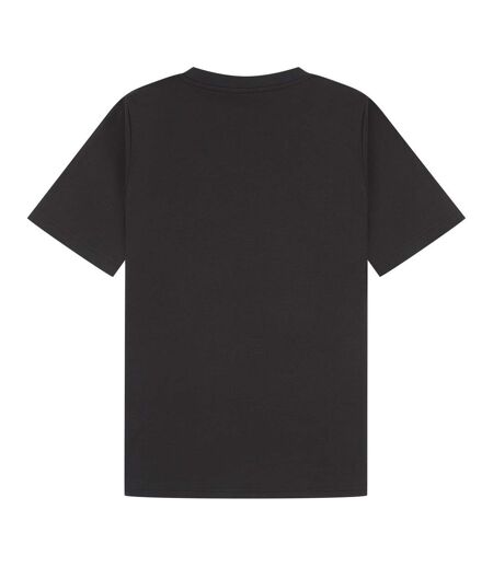 Unisex adult interlock slim t-shirt black Casual Classics