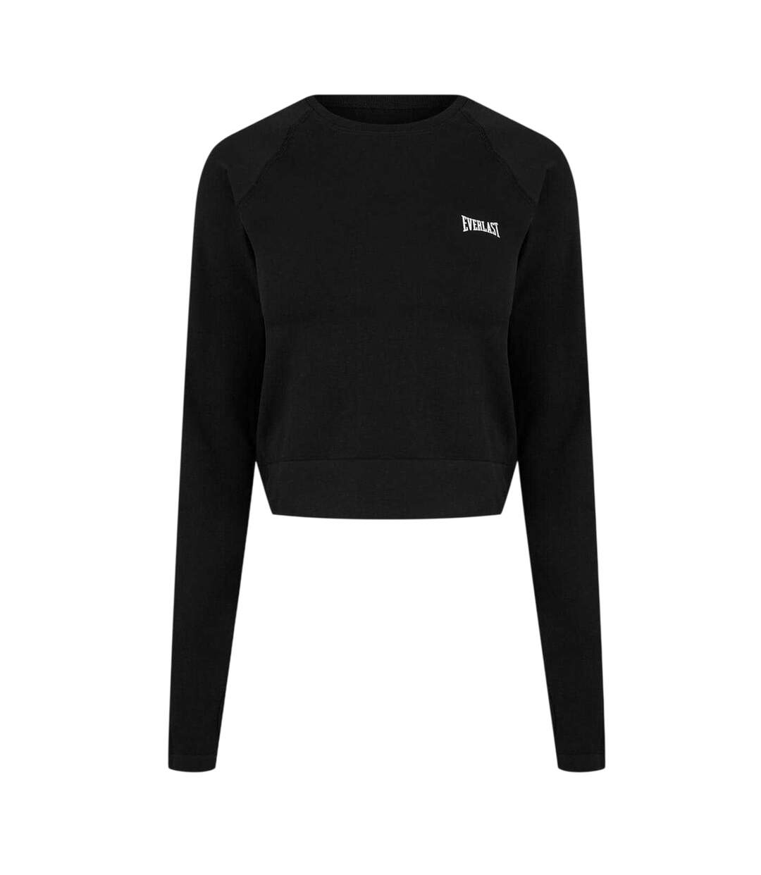T-shirt Court Manches Raglan Femme Noir Everlast-2