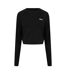 T-shirt Court Manches Raglan Femme Noir Everlast-2
