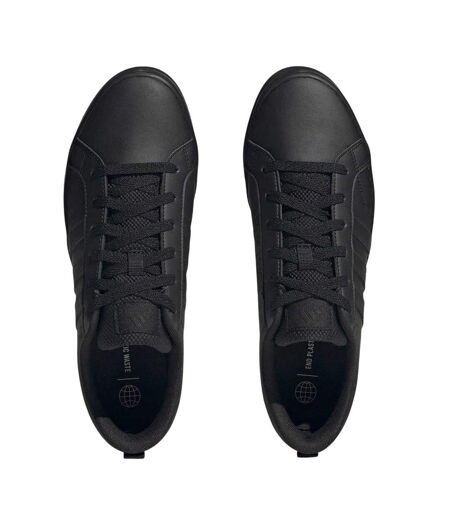 Mens Vs Pace 3 Stripes Trainers Triple Black Adidas