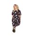Robe Motif/style Imprimé Intégral Classic Femme Noir Hello Kitty-1
