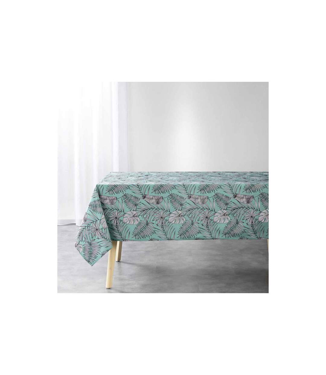 Nappe Rectangulaire Puebla 140x240cm Menthe-1