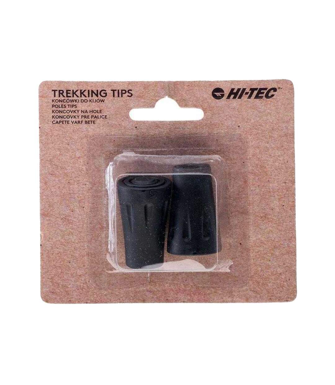 Embouts Pour Bâtons De Randonnée Taille Unique Noir Hi-Tec-2