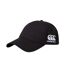 Unisex Adult Club Drill Flexible Baseball Cap Black Canterbury-1