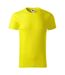 T-shirt Motif/style Uni Native Homme Jaune Malfini-1