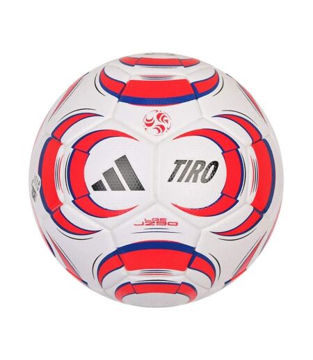 Ballon De Foot Motif/style Logo Trio League Taille 4 Blanc Rouge Bleu Adidas