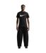 Mens Swoosh Large Logo T-shirt Black Nike-1