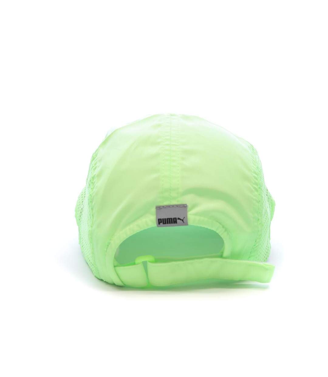 Casquette de Running Verte Fluo Puma Light Weight Runner - Taille unique-3