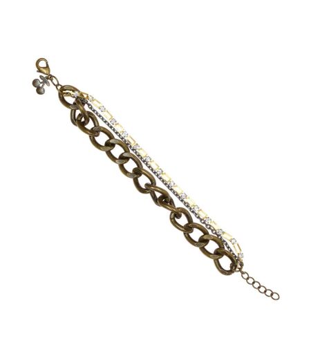 Bracelet chaîne Bronze Femme Le Temps des Cerises - Taille unique