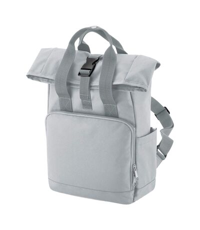 Bagbase Roll Top Recycled Twin Handle Knapsack (Light Grey) (One Size) - UTRW8486