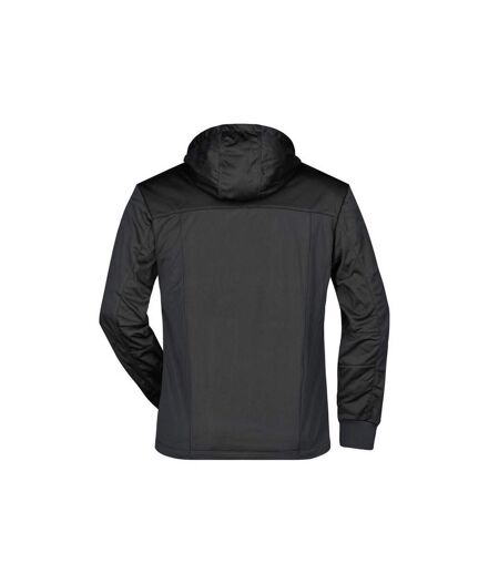 Veste Maritime Homme Noir Blanc James And Nicholson