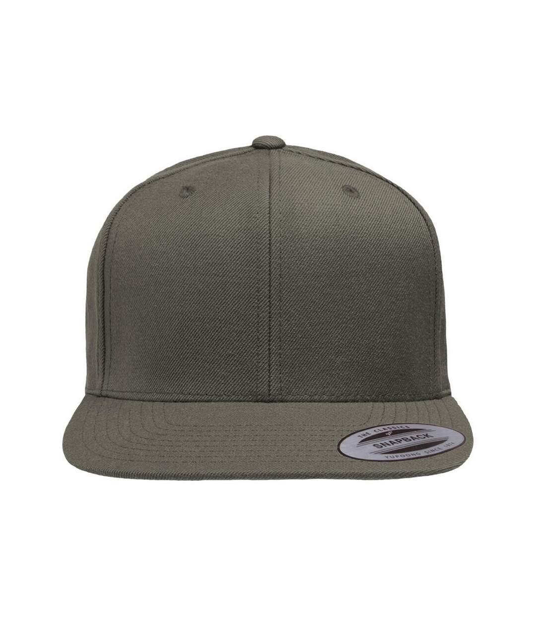 Casquette Ajustable Classic Kaki Foncé Yupoong-1