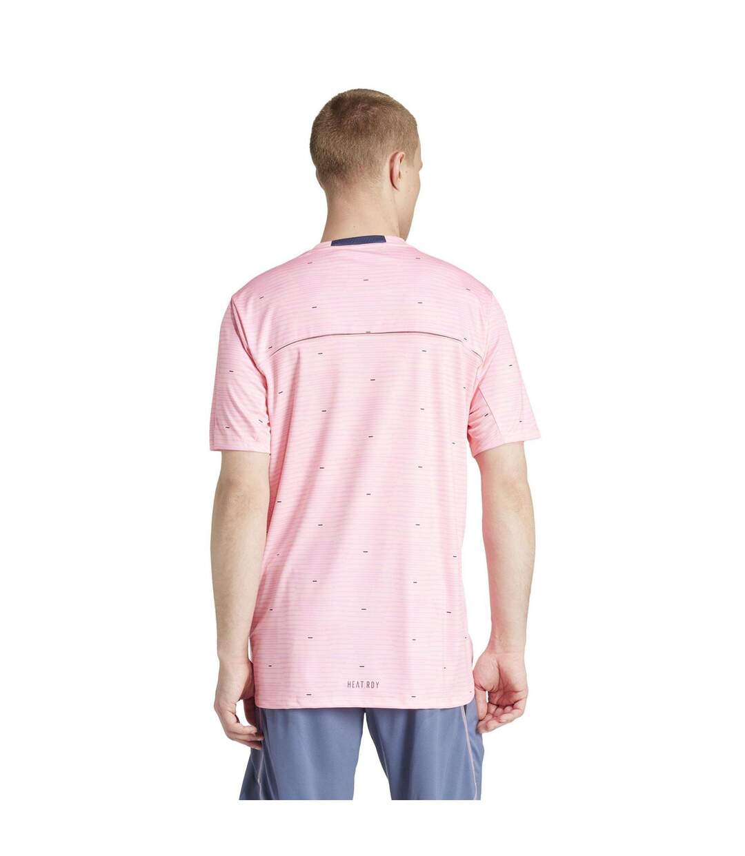T-shirt Entraînement Motif/style France Homme Rose Adidas-3
