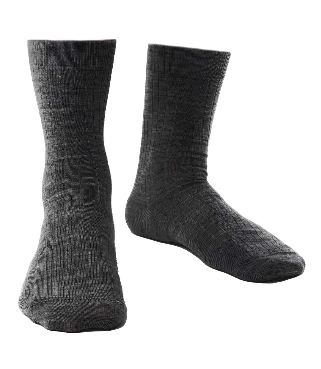 Steven - 1 Paire Homme Chaussettes Laine Mérinos Sans Elastique Chaudes