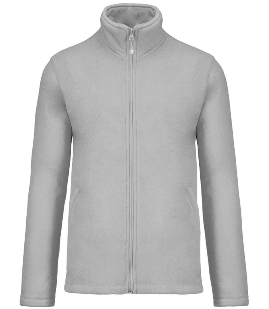 Veste micropolaire zippée - Homme - K911 - gris snow-2