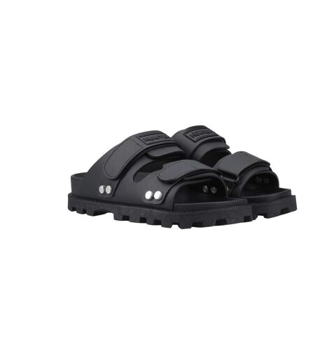 Womens/ladies Vegan Sandals Black Hunter