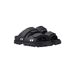 Womens/ladies Vegan Sandals Black Hunter-1