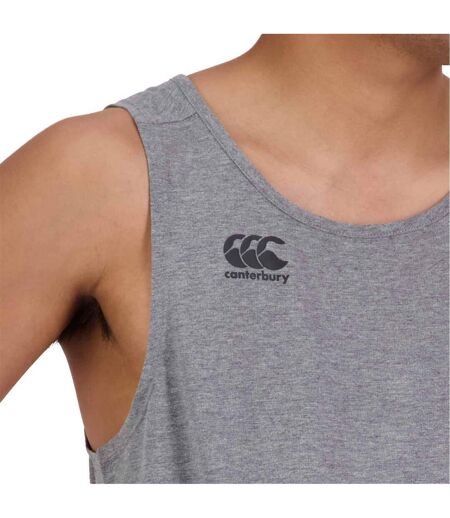 Unisex Adult Tempo Vest Top Static Marl Canterbury