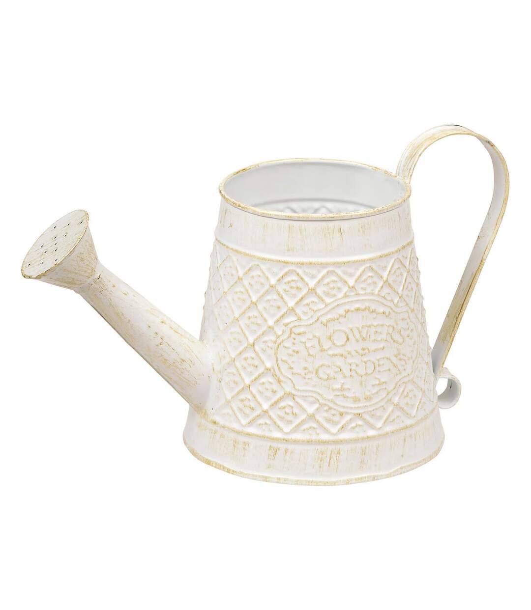 Arrosoir en Métal Tino 27cm Blanc-1