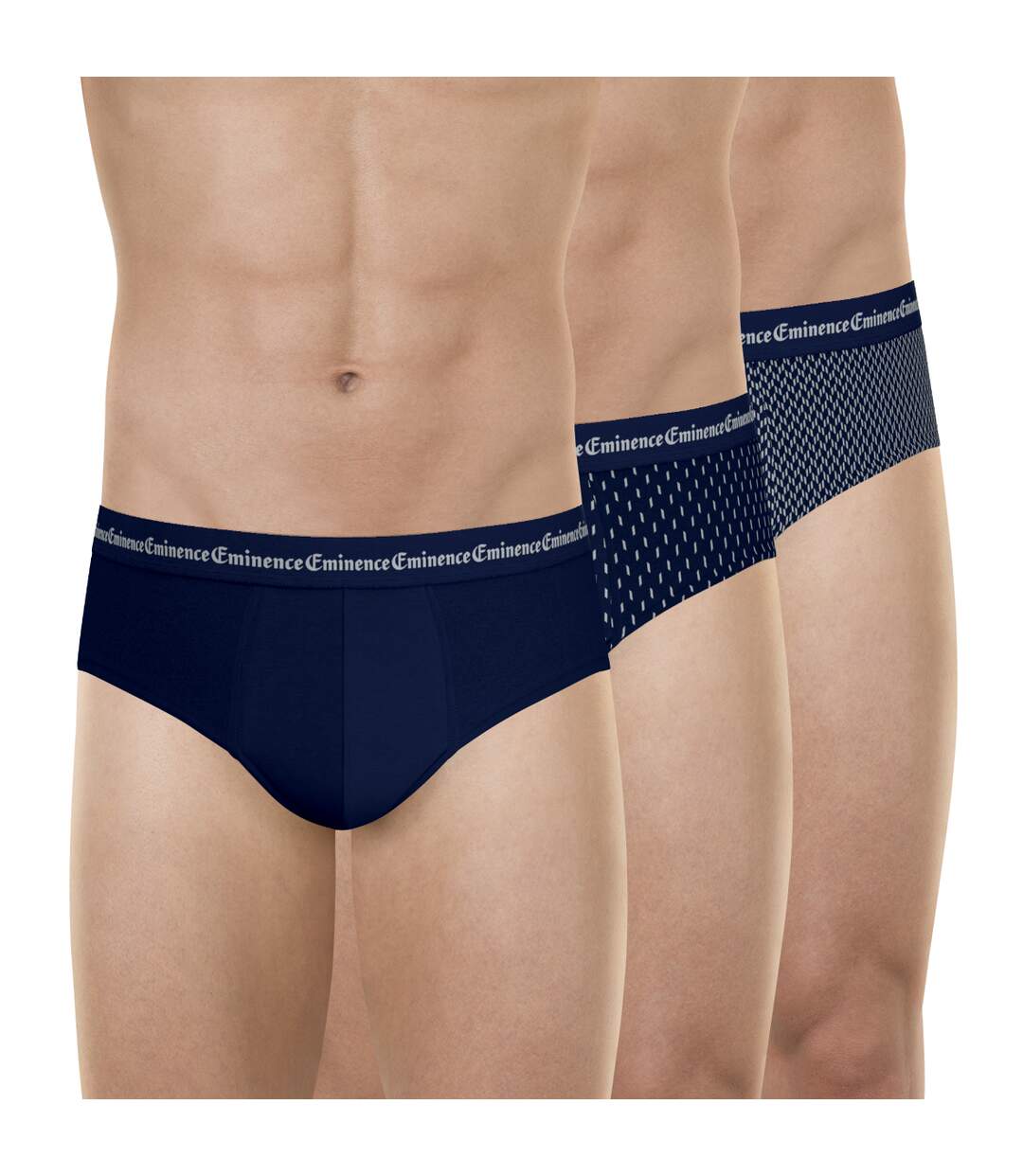 Lot de 3 slips homme Business Print Eminence-2