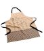 Tablier en Coton Recyclé Cuisiline 84cm Beige-1