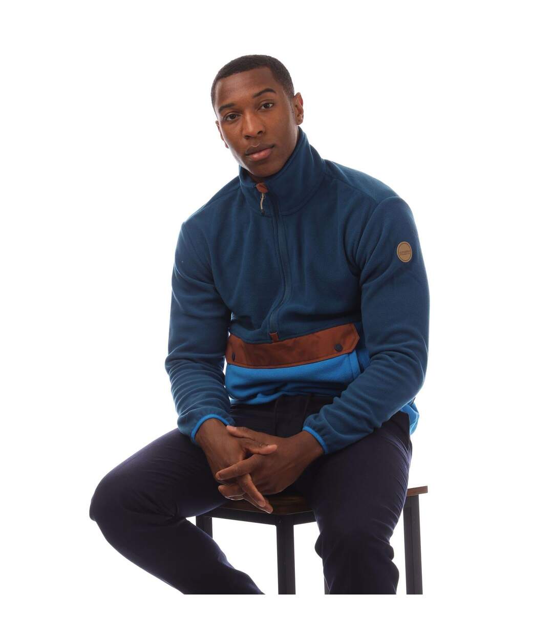 Haut Polaire Matthews Homme Bleu Icepeak-1