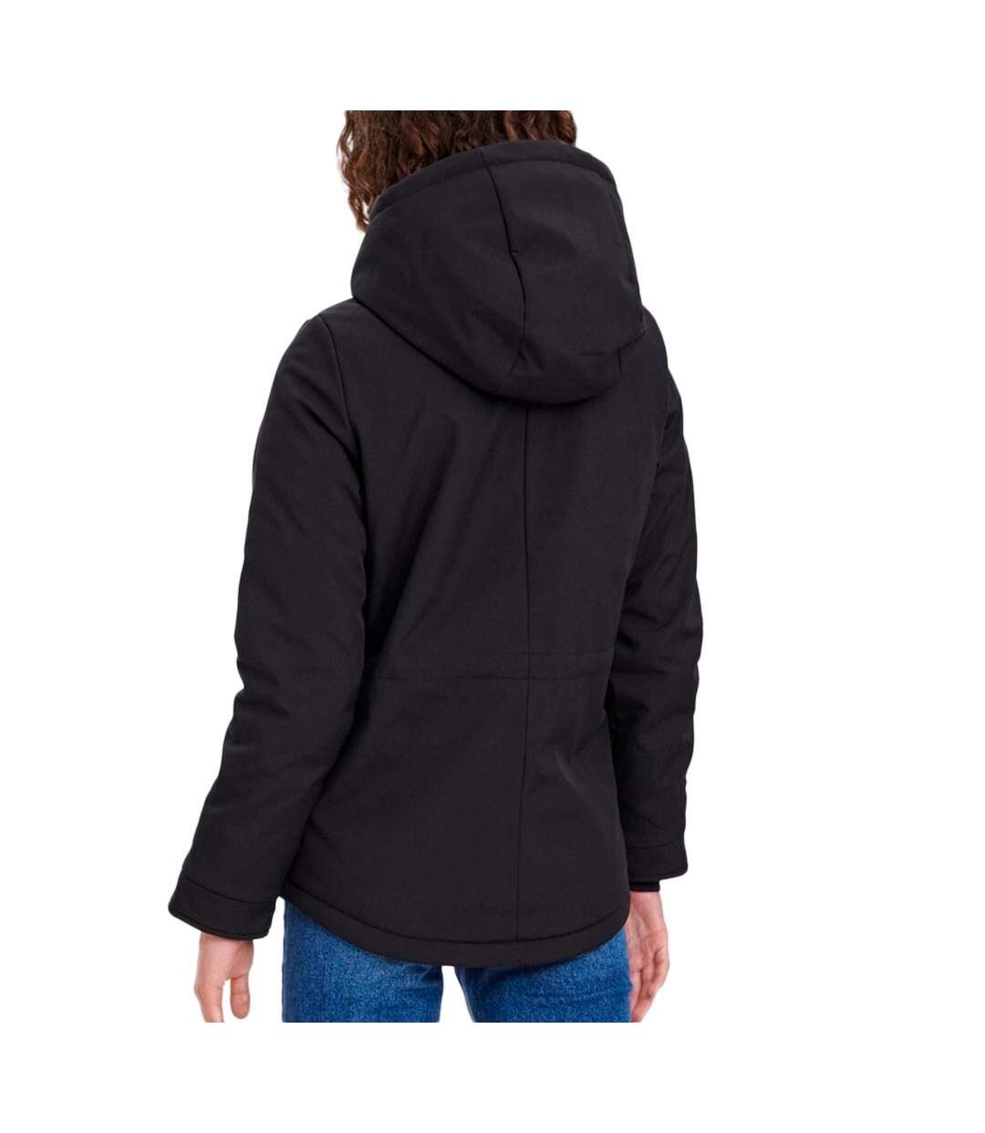 Parka noire femme vero moda 10274295-2