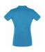 SOLS Womens/Ladies Perfect Pique Short Sleeve Polo Shirt (Aqua) - UTPC282