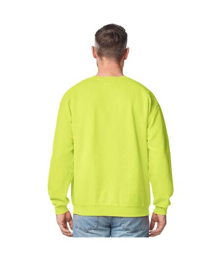Sweat Uni À Col Ras-du-cou Heavy Blend Femme Jaune Vif Gildan