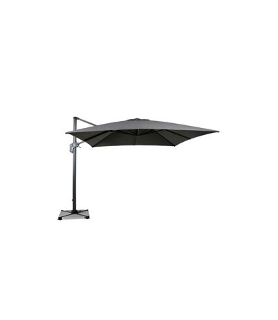 Parasol Déporté Rotatif Grimaud 300cm Gris Foncé