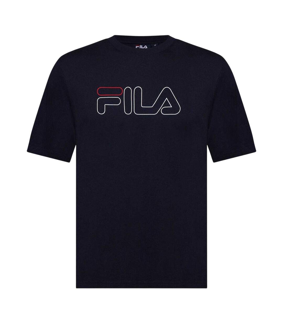 T-shirt Motif/style Logo Harrison Homme Bleu Marine Fila-1