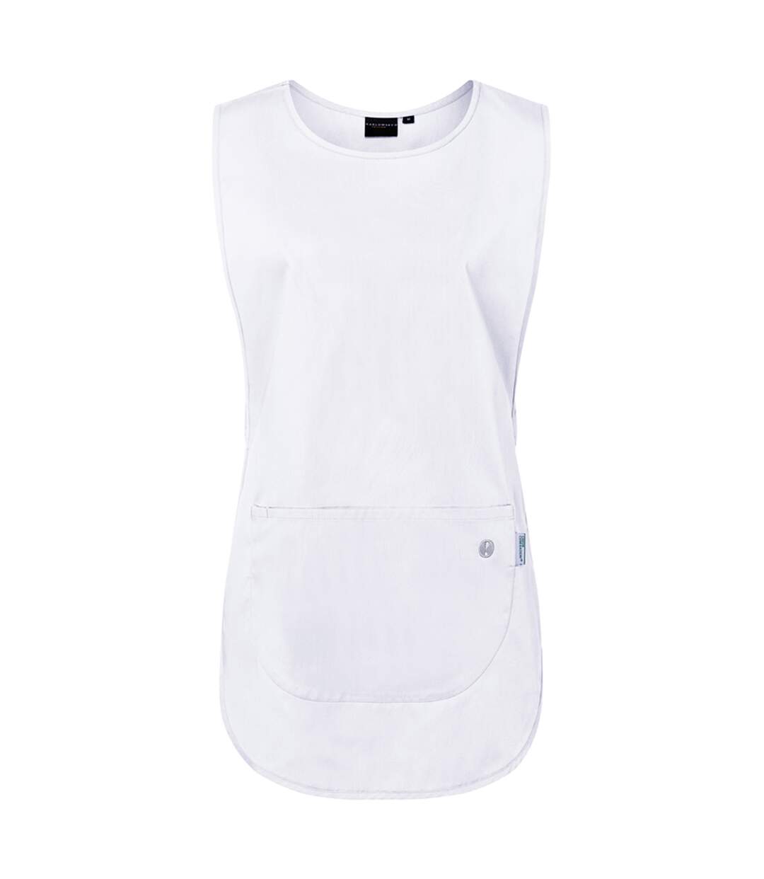 Unisex Adult Pull Over Work Tunic White Karlowsky-1