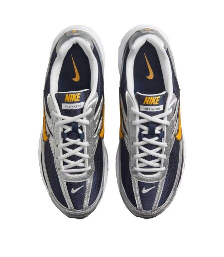 Mens Initiator Mesh Trainers Blue Gold Nike