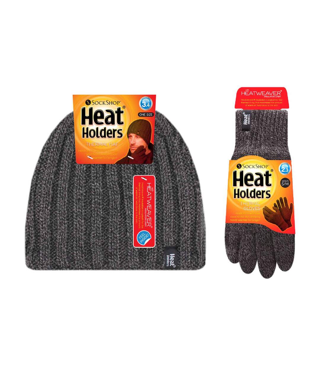 Bonnet Gants Homme Hiver Doublure Polaire | Supports de Chaleur | Thermiques-2