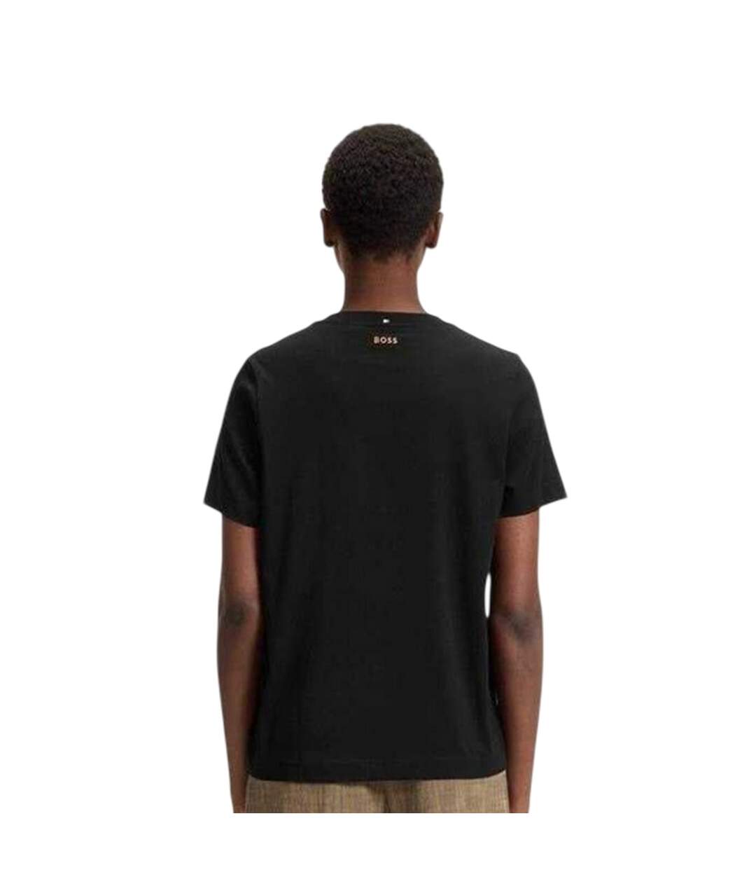 Womens/ladies Ecosa T-shirt Black Boss-3