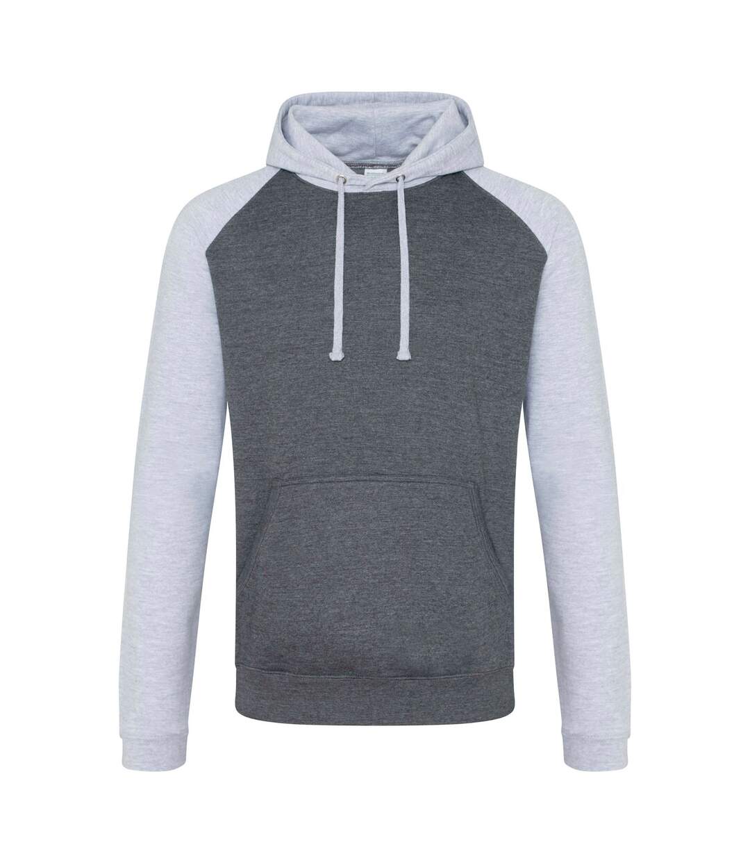 Sweat à capuche contrastée - homme - JH009 - gris-2