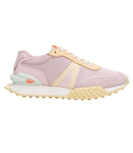 Baskets l-spin deluxe femme violet / jaune Lacoste