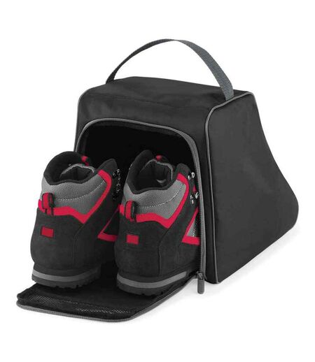 Quadra Hiking Boot/Shoe Bag - 14 Liters (Pack of 2) (Black/Graphite) (One Size)