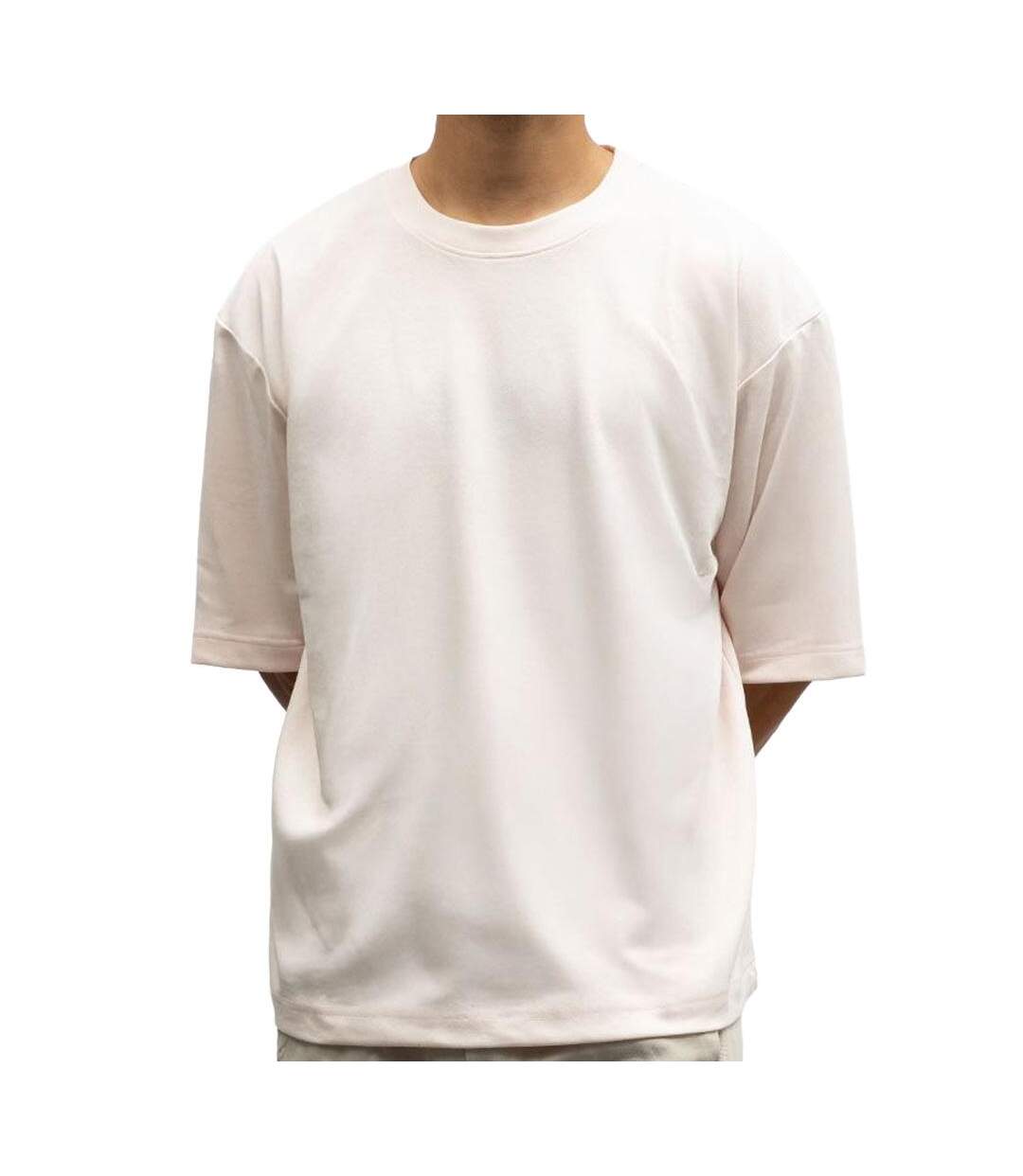 T-Shirt rose homme paname brothers oversize-1