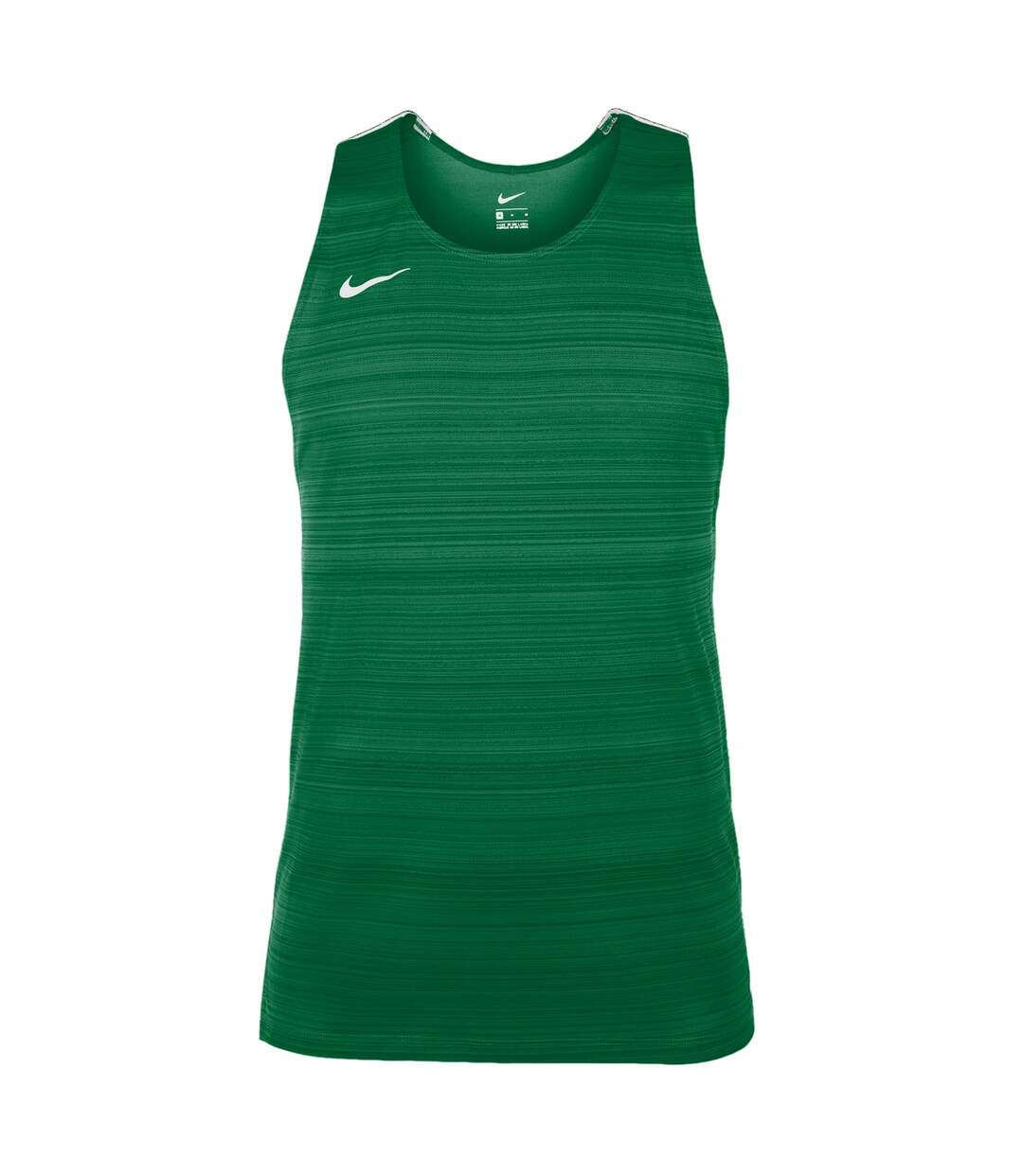 Maillot Sans Manches Motif/style Swoosh Homme Vert Pin Nike-1