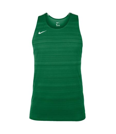 Maillot Sans Manches Motif/style Swoosh Homme Vert Pin Nike