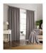 Furn Rideaux en fausse laine à plis crayons Harrison (paire) (Gris) (66x90in) - UTRV1528