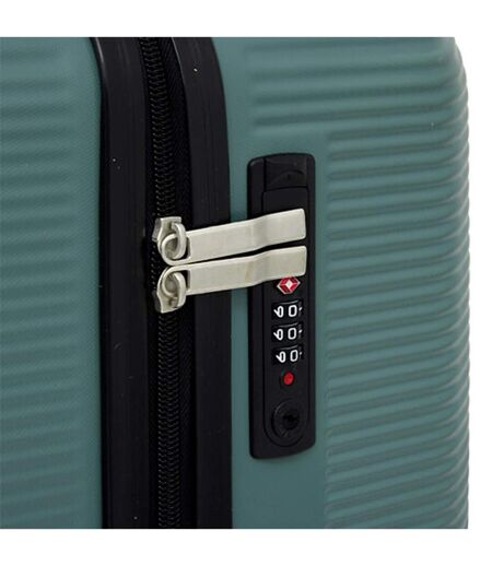 Lot de 3 Valises Rigides à Roulettes Travel 77cm Vert