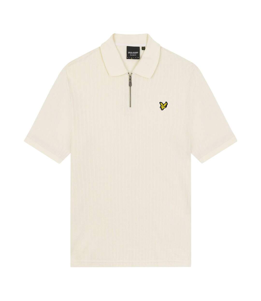 Polo Homme Blanc Lyle & Scott-2